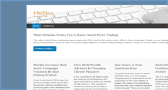 Desktop Screenshot of ebizine.com